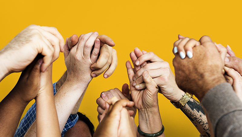 People connecting in support for those with Parkinson's disease